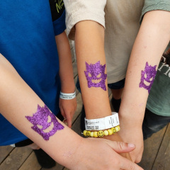 Glittertattoo DragonBall-Z